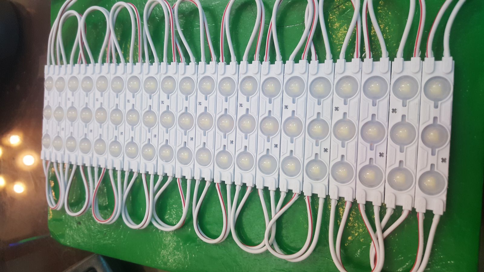 LED HẮT 3 BÓNG LỒI 6113 SIÊU SÁNG ( Vỉ 20 LED ) 12V - LED MODULE 3 BÓNG CẦU LỒI 6113 SIÊU SÁNG 12V