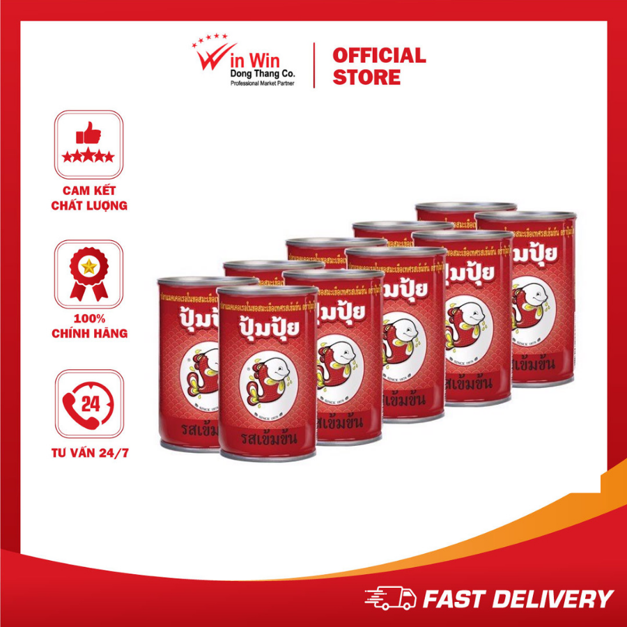 Combo 10 hộp cá sốt cà pompui 155g - date 11/07/2024