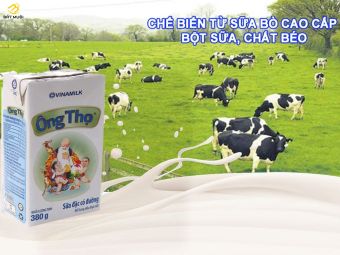Sữa đặc có đường Ông Thọ Trắng hộp 380g