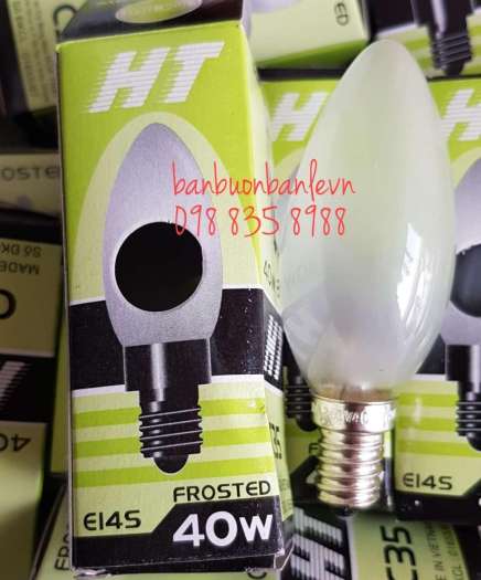 Bộ 10 bóng nhót 40w đui E14