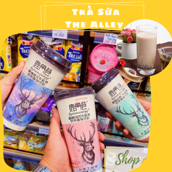 Trà Sữa The Alley Đài Loan - Trà Sữa Uống Liền Vị Đường Đen, Ô long, Matcha [Date 03/2023]
