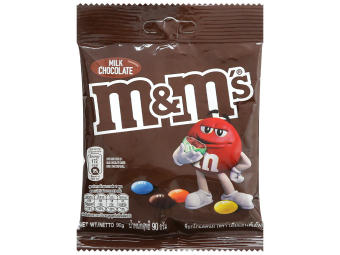 Kẹo Sôcôla Sữa M&M'S 90g Milk Chocolate Candies (Gói 90g)