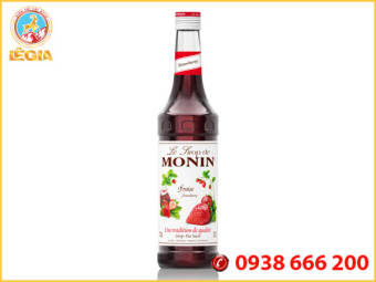 SIRO MONIN DÂU 700ML - MONIN STRAWBERRY SYRUP