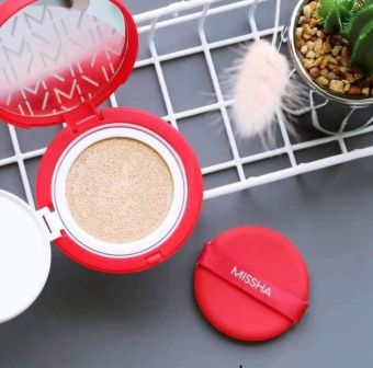 Phấn Missha, đỏ Velvet Finish Hàn Quốc