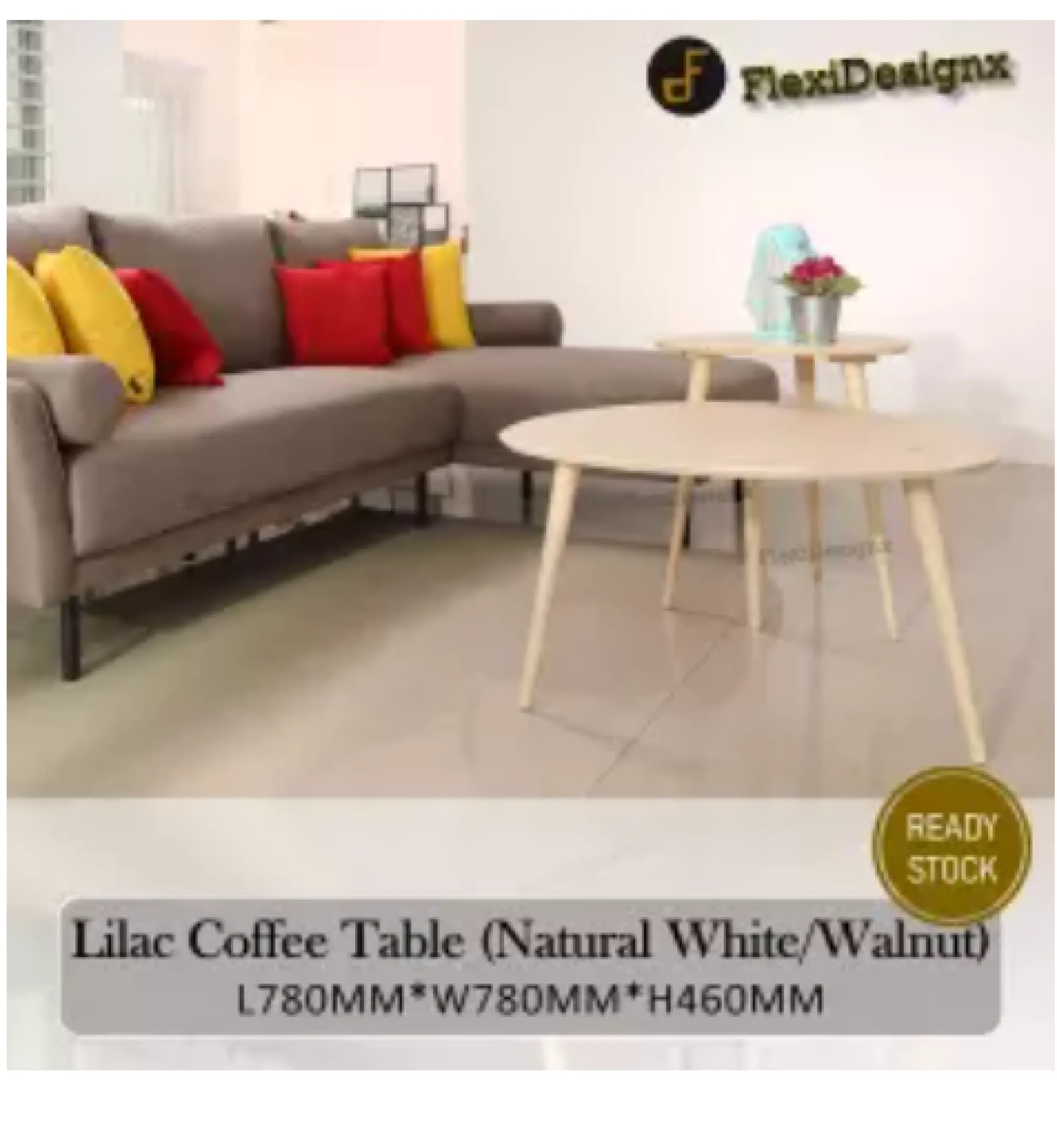 Missher Lilac Simple Durable Coffee Table For Living Room Cafe Table Cafe Shop Natural Lazada Singapore