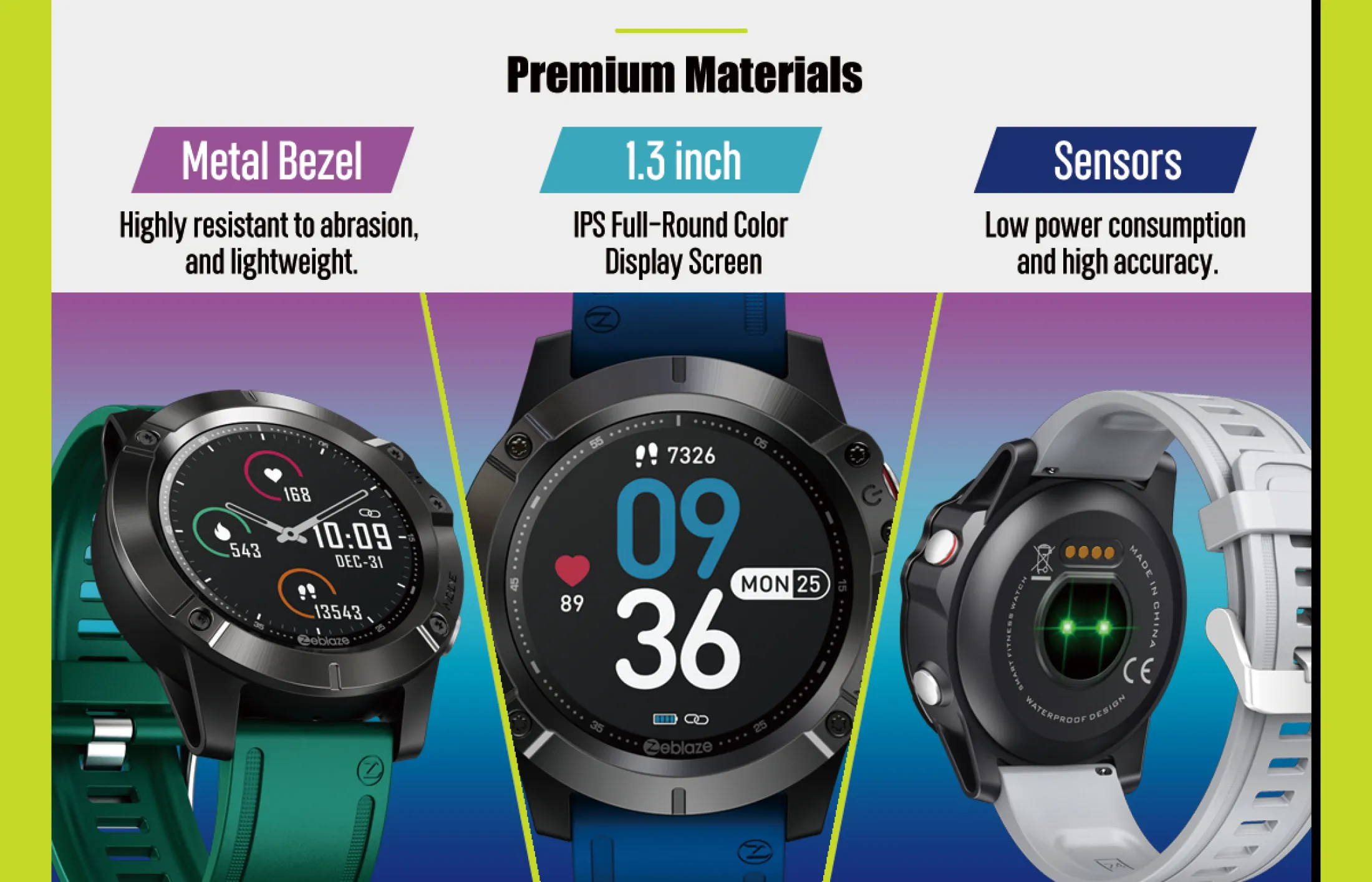 Zeblaze VIBE 6 Smart Watch with BT Call Sports Watch IP67 Waterproof 6