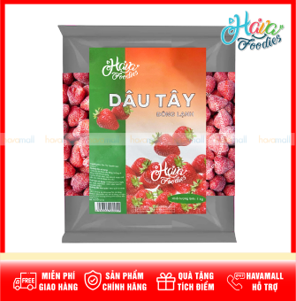 Trái Dâu Tây Đông Lạnh V-Safefood 1kg – Frozen Strawberries