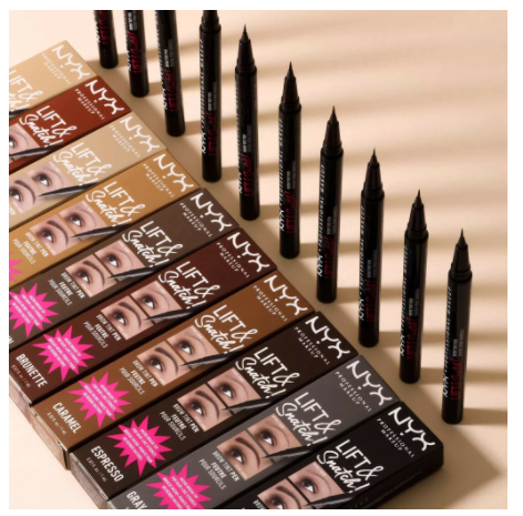 Kẻ mày dạng nước NYX Lift And Snatch Brow Tint Pen đầu bút lông giúp phẩy sợi tự nhiên