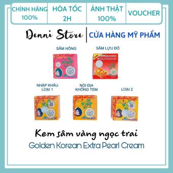 Hộp kem trắng da sâm vàng thái 2 tem 5gr