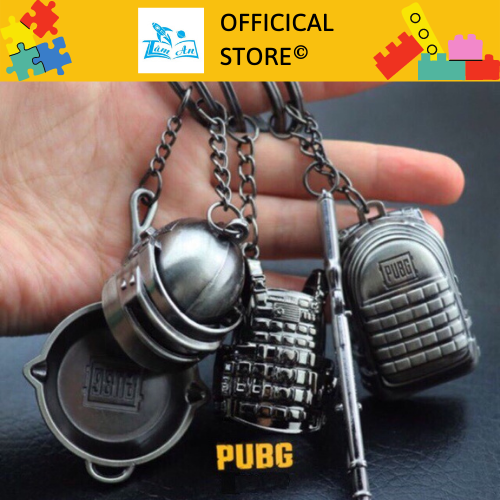 Móc treo khóa, phụ kiện treo cặp sách, balo PUBG siêu chất, siêu ngầu.