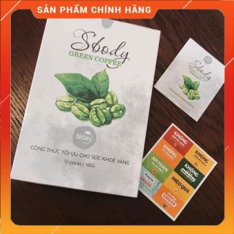 Cà phê giảm cân sbody green coffe chuẩn