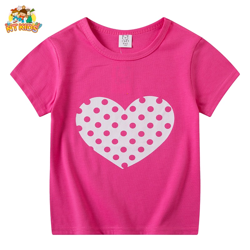Áo Thun Cho Bé Gái NT KIDS Chất Liệu COTTON Họa Tiết Đáng Yêu - 3