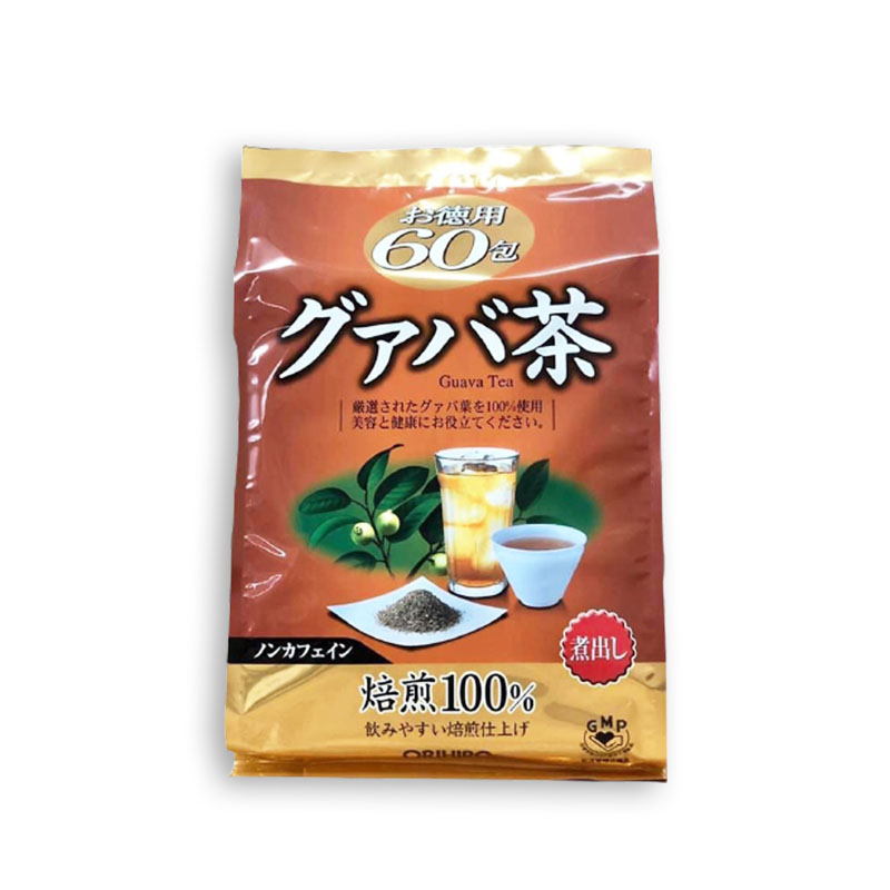 Trà ổi giảm cân Orihiro Guava Tea 60 gói Nhật Bản