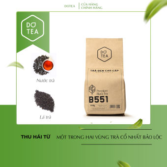 Trà Đen Cao Cấp B551 Dotea 100g - Vị Dịu Không Gắt Thơm Tự Nhiên - Trà đen (hồng trà), nguyên liệu pha chế trà sữa