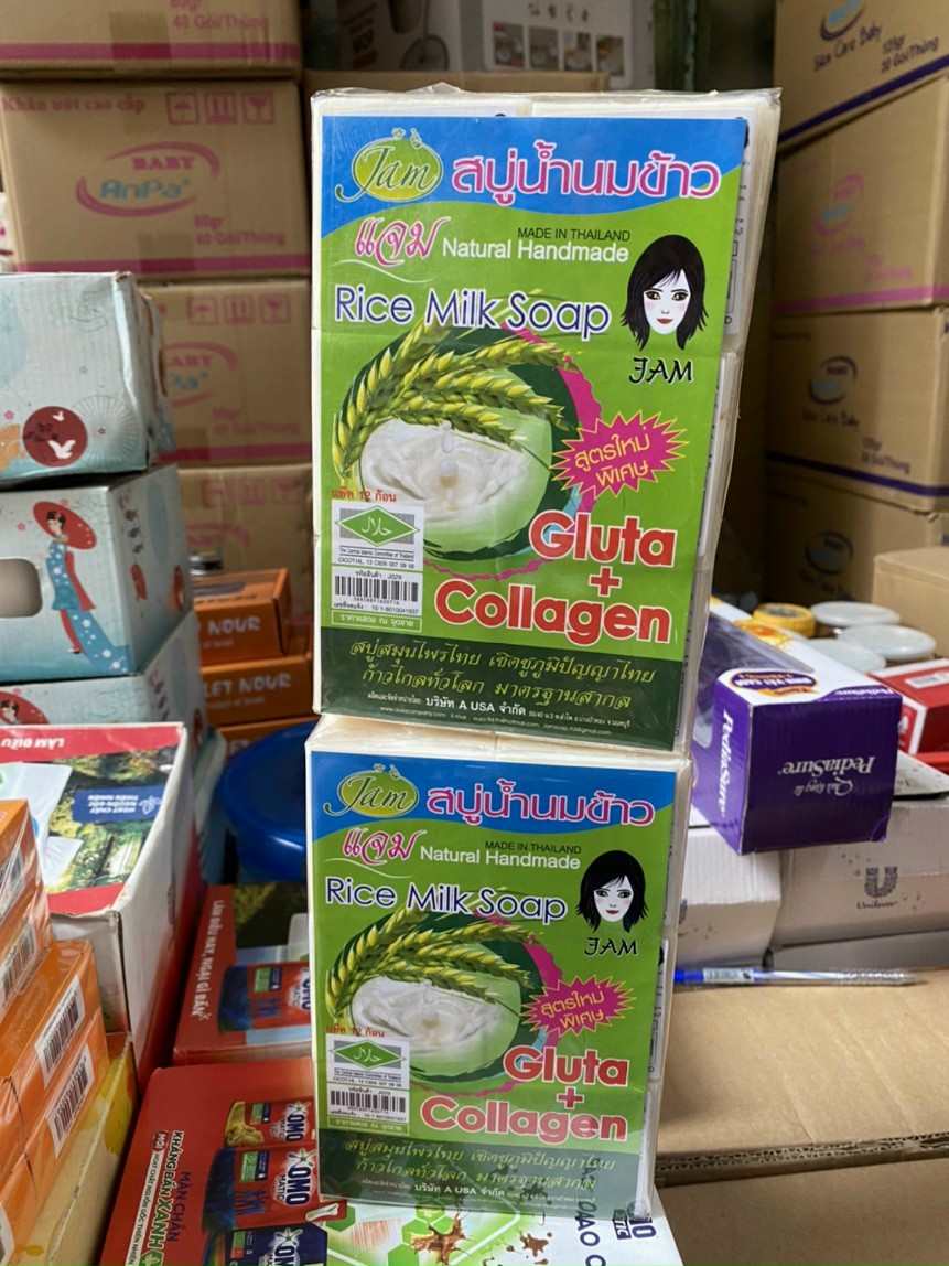 Xà phòng jam sữa gạo rice milk soap