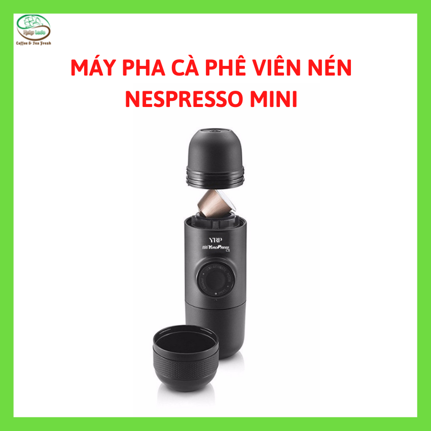 Máy Pha Cafe Viên Nén Mini Espresso Hahulado Máy Pha Cà Phê Viên Nén Nespresso Cầm Tay Coffee Machine - Hàng Chính Hãng YRP