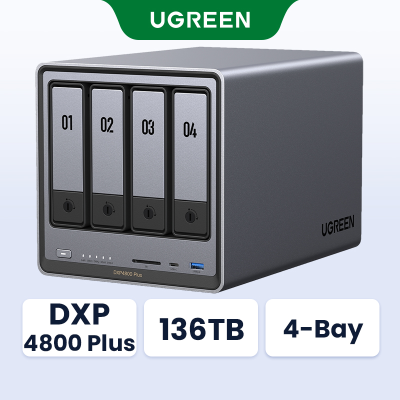 UGREEN NASync DXP2800 2-Bay Desktop NAS, Intel N100 Quad-core CPU