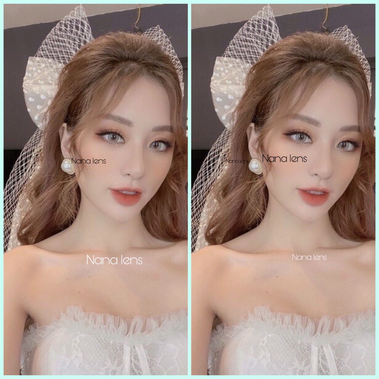 [Hoàn tiền 20%] {Lens cô dâu} Lens -Kính áp tròng thời trang cho cô dâu siêu xinh đeo lên màu đẹpcuốn hút mọi ánh nhìn trong ngày trọng đại (Dòng lens đeo tối đa 12 tháng)