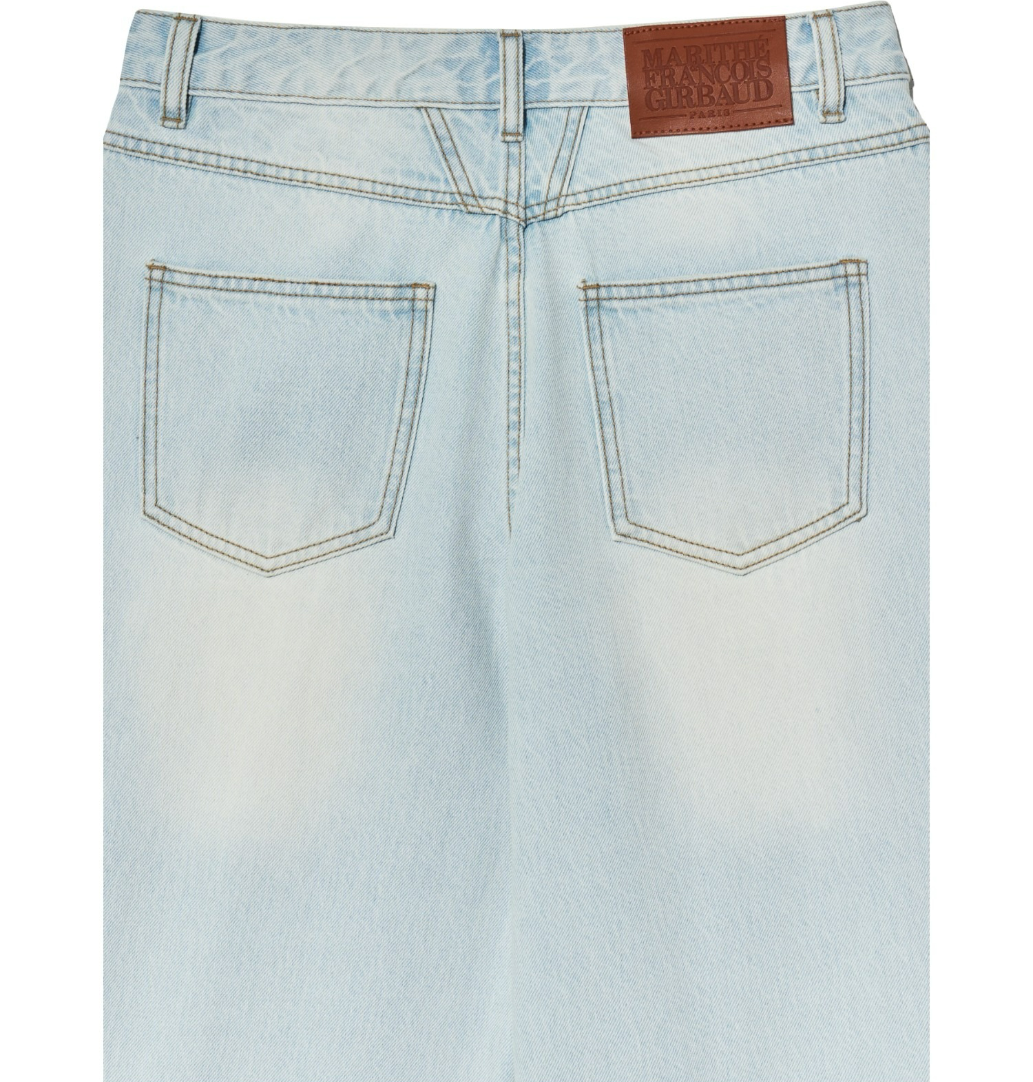 MARITHE FRANCOIS GIRBAUD M Damaged Washing Denim Pants - 2 Colors (2025 New) · v2