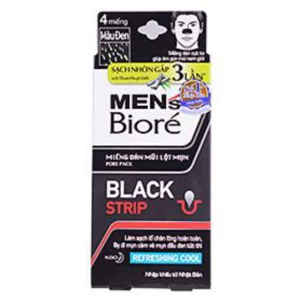 Miếng Dán Mũi Lột Mụn Men's Bioré - Than Hoạt Tính