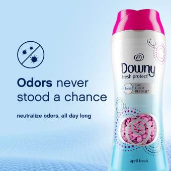 Viên xả thơm quần áo dạng hạt Downy Fresh Protect Odor Defense April Fresh hộp 1006gr của Mỹ hương Nắng tháng tư