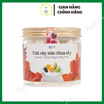 Sữa Chua Sấy Đông Khô Yo'V Vinamit Trái Cây Thập Cẩm 60g Sữa Chua Ngon Giòn Tan
