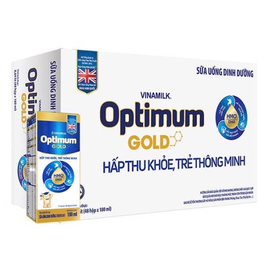 SỮA BỘT PHA SẴN OPTIMUM GOLD 48 hộp 180ML