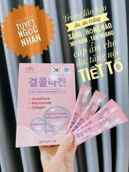 Tuyết Ngọc Nhan WHITE PLUS-Collagen truyền trắng mờ nám sáng da chống lão hóa