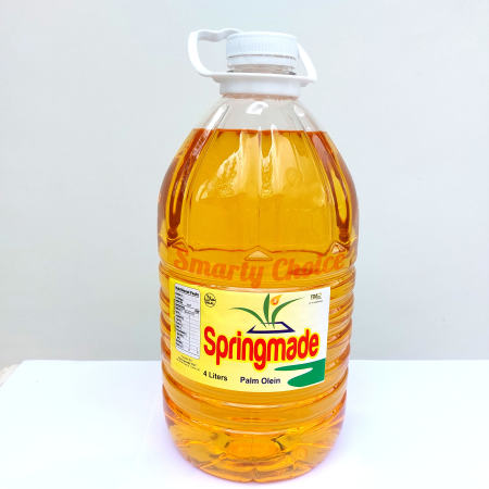 Springmade Cooking Oil 4 Liters Palm Olein Palm Oil 1.5Lx4