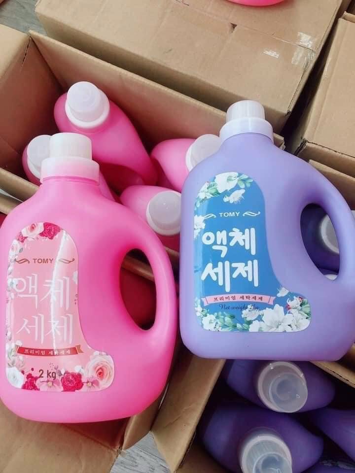 Nước giặt xả tomy 2000ml công nghệ 2 trong 1