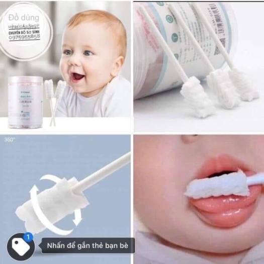 Rơ lưỡi cho bé Vcool- tưa lưỡi vcool