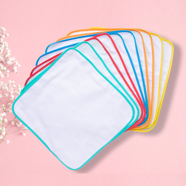 [HCM]Set 5 Tấm lót chống thấm lót cotton cho bé kích thước 30x30cm