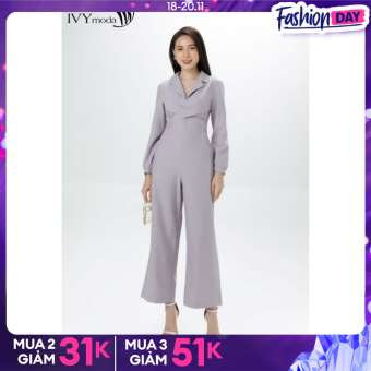Jumpsuit dáng vest sành điệu trẻ trung IVY moda MS 18M7135