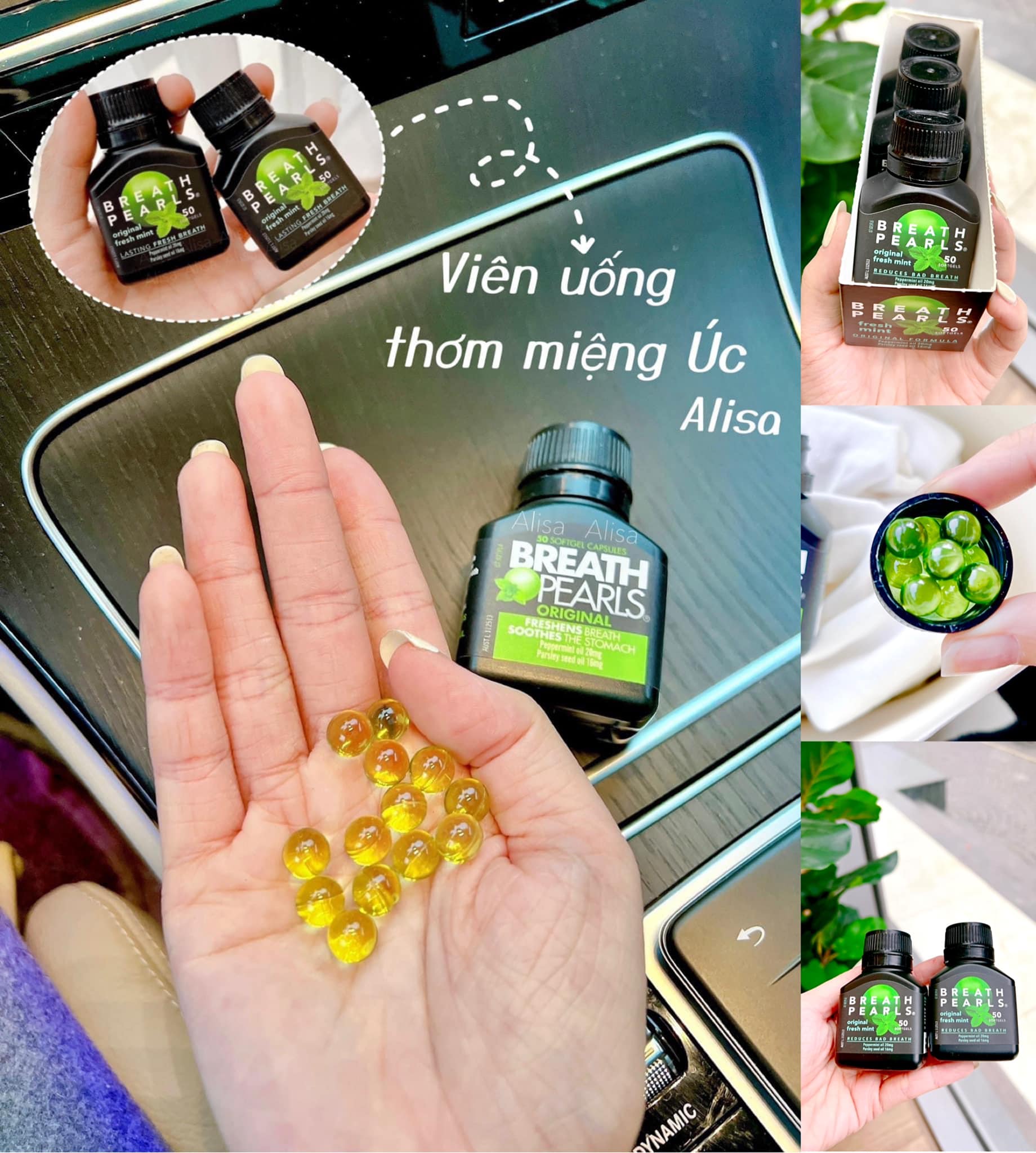 Viên thơm miệng úc - alisa