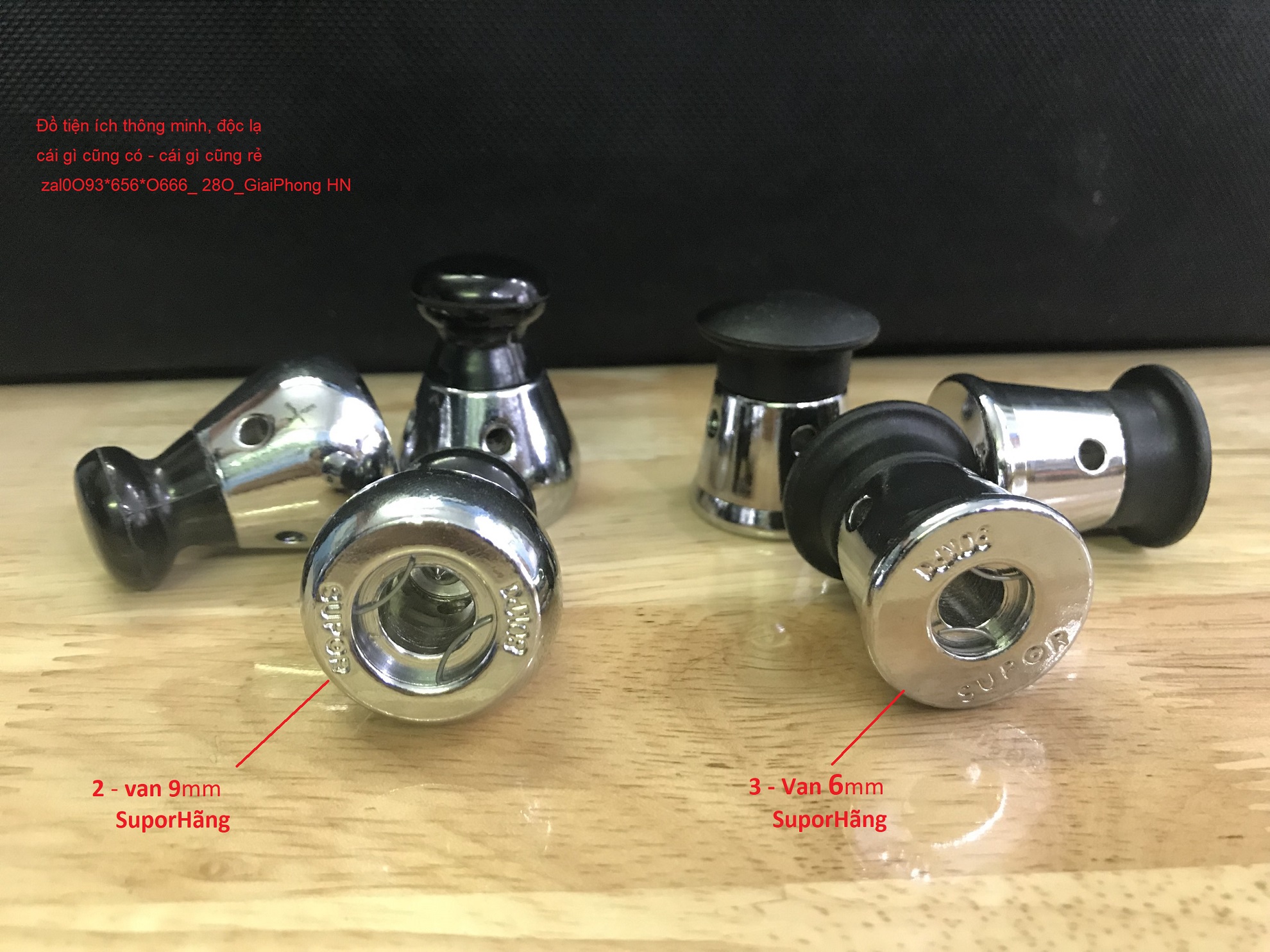 Van nồi áp suất gas supor 1 tay cầm, 2 quai