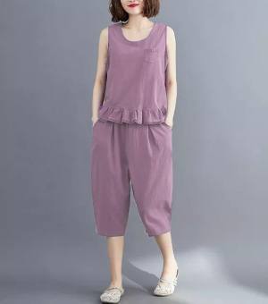 Đồ bộ thun cotton lửng ngố mặc nhà siêu xinh