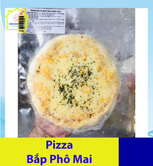 Pizza  Bắp Phô Mai_ Chế Biến Sẵn Size 16cm_Cửa Hàng Thực Phẩm Minh Nhật