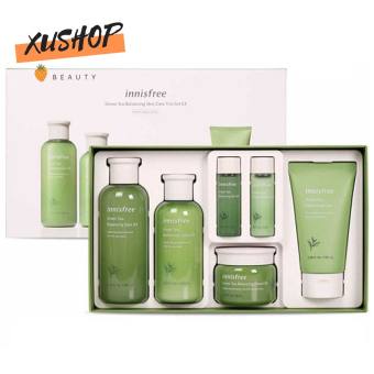 Set dưỡng trà xanh INNISFREE 6 món  Cao Cấp