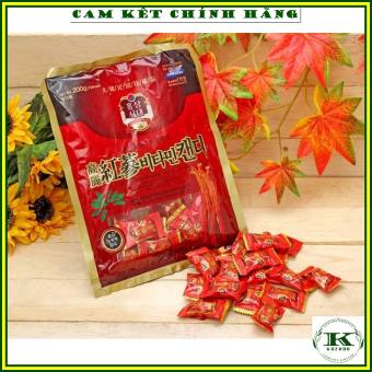 Kẹo hồng sâm hàn quốc, gói 200g - Kẹo sâm cứng Samsung