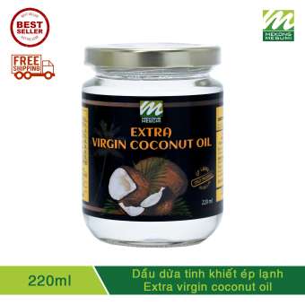 DẦU DỪA TINH KHIẾT ÉP LẠNH - Extra Virgin Coconut Oil - 220ml