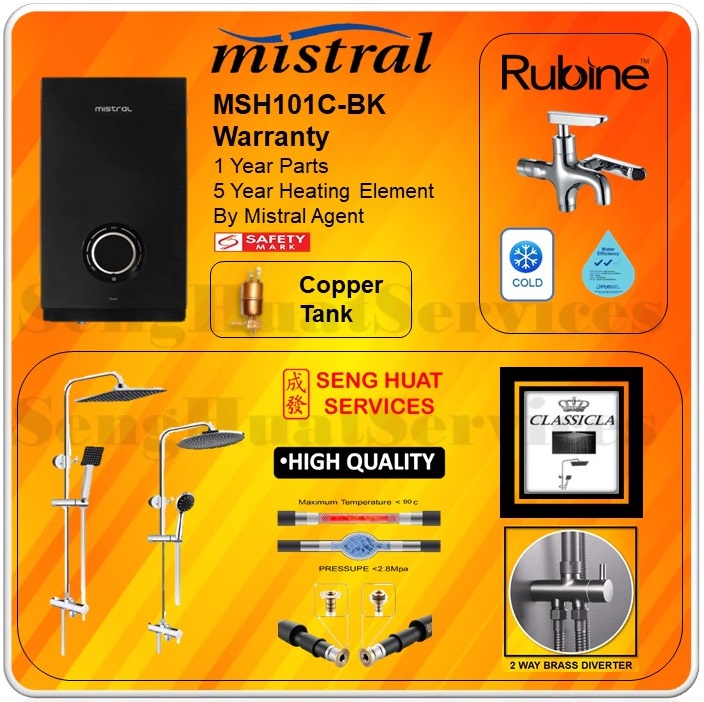 Mistral Water Heaters On Sale | Lazada Singapore