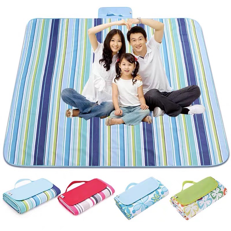 Thảm du lịch thảm trải sàn gấp gọn tiện lợi mang đi picnic dã ngoại