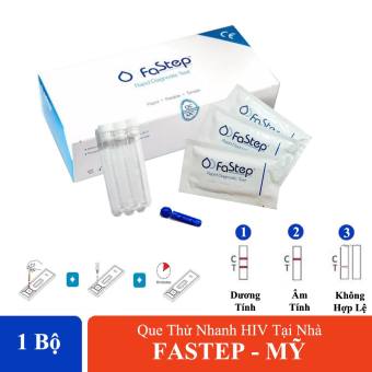 Bộ xét nghiệm HIV, bộ kit test HIV tại nhà, đọc kết quả 5 phút