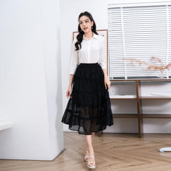 Chân Váy Lamer Nhún Bèo Cạp Chun L62L23Q014