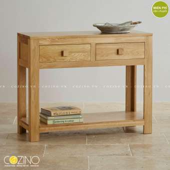 Bàn Console Capri gỗ sồi 1m