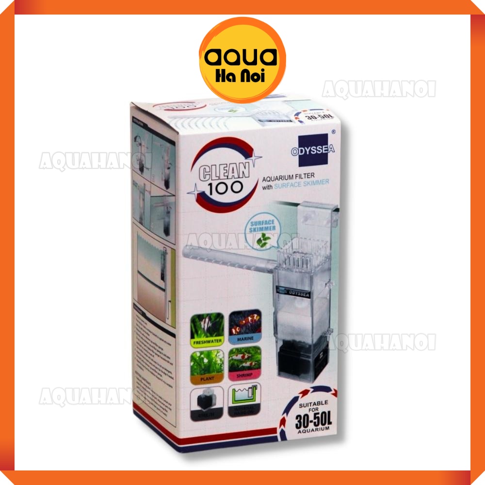 Lọc váng Odyssea Clean 100 dùng cho bể cá tép cảnh/ hồ thủy sinh
