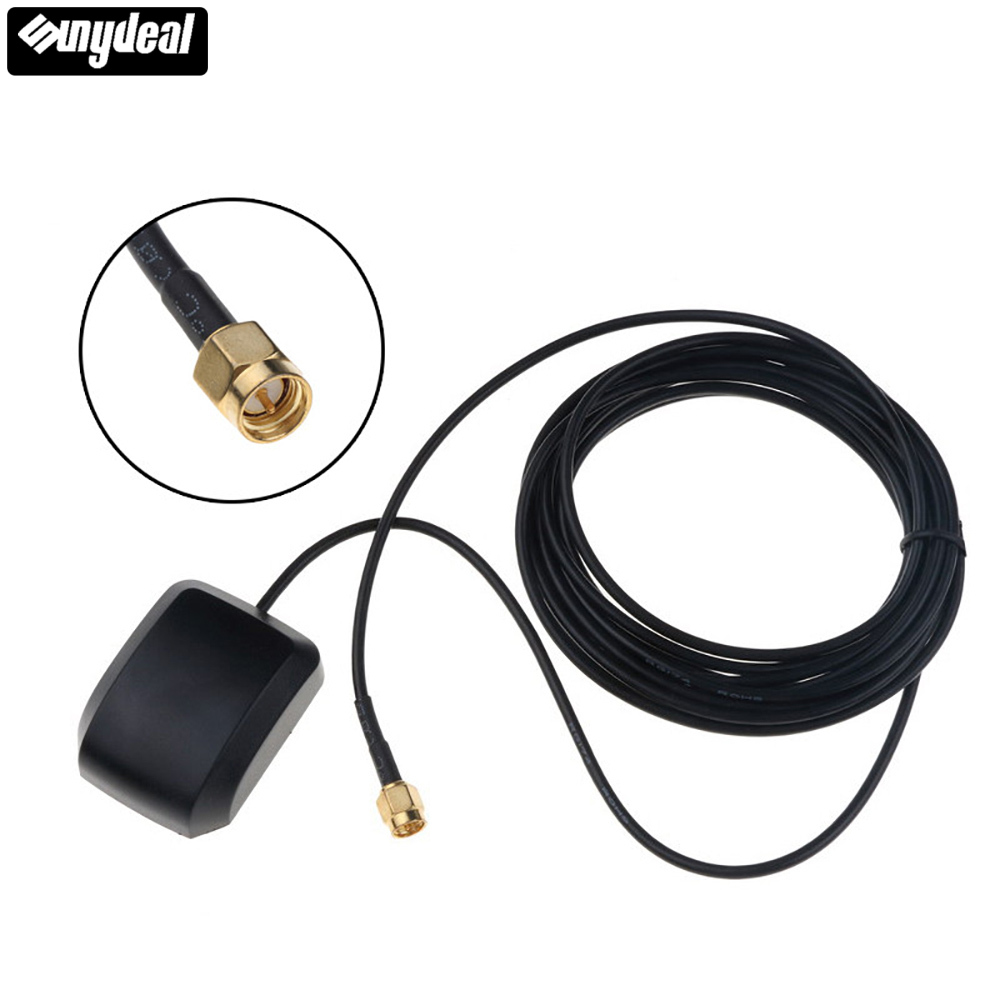 【Sunydeal】SMA Cáp Nối Dài Trên Không Ăng Ten Định Vị GPS Tăng 38DBI