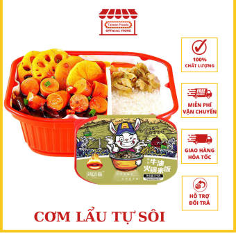 Cơm Lẩu Tự Sôi Trùng Khánh 2in1 Siêu Ngon - Hộp To 420gr