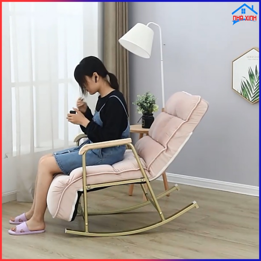 Ghế Lười Tựa Lưng Thư Giãn 2022, Ghế Bập Bênh Đẹp, Ghế Bố Nằm Đọc Sách Được Ưu Thích Nhất Hiện Nay