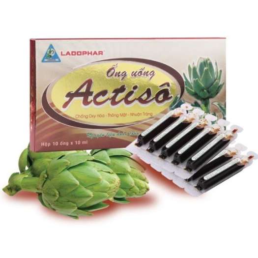 Hộp ống uống Atisô 10ml x 10 ống (Ghi - Đỏ)|Siêu thị trực tuyến 247